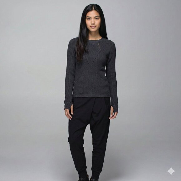 LULULEMON ATHLETICA THE SWEATER THE BETTER LIGHTWEIGHT LUXE KNITWEAR - Picture 13 of 13